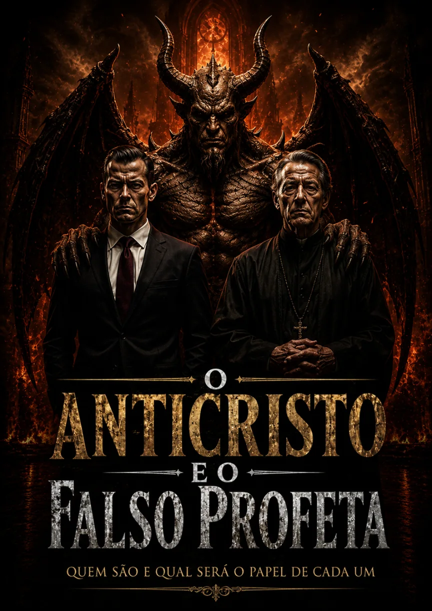 Capa real de O Anticristo e o Falso Profeta