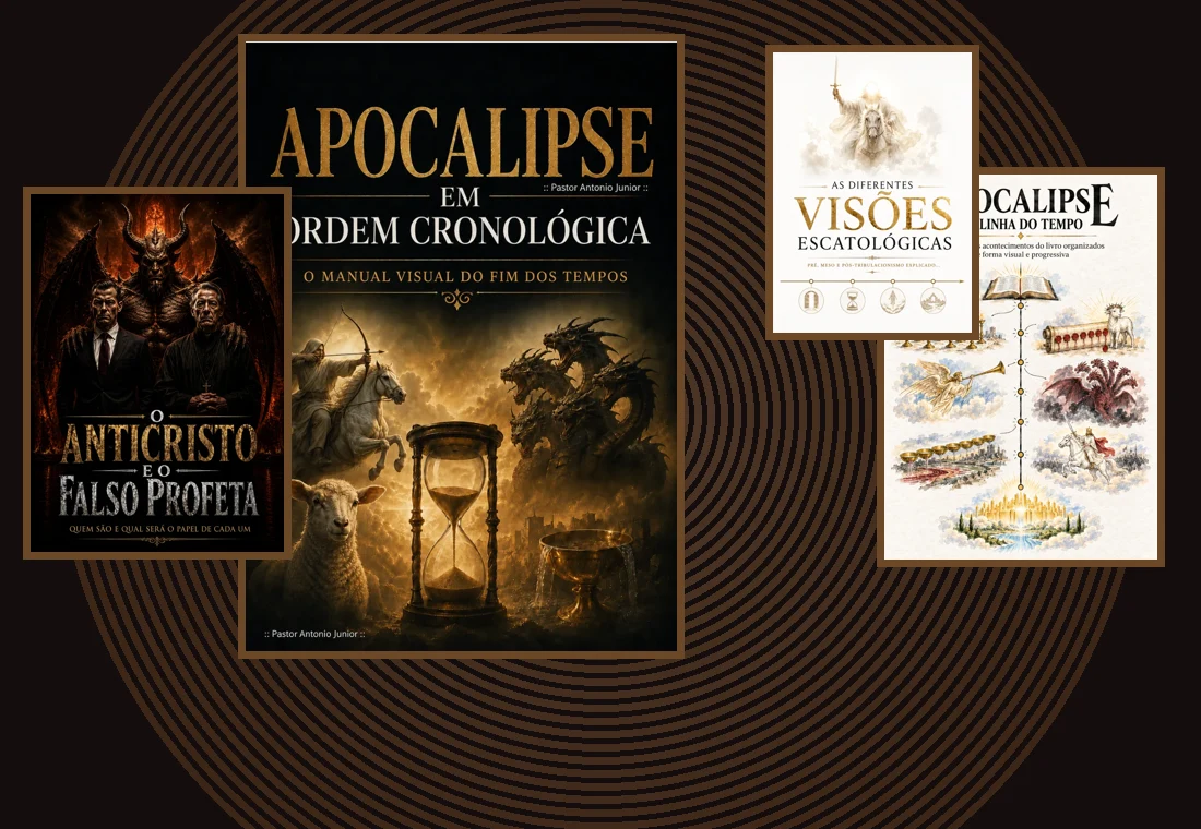 Montagem das capas reais do material principal e dos três bônus